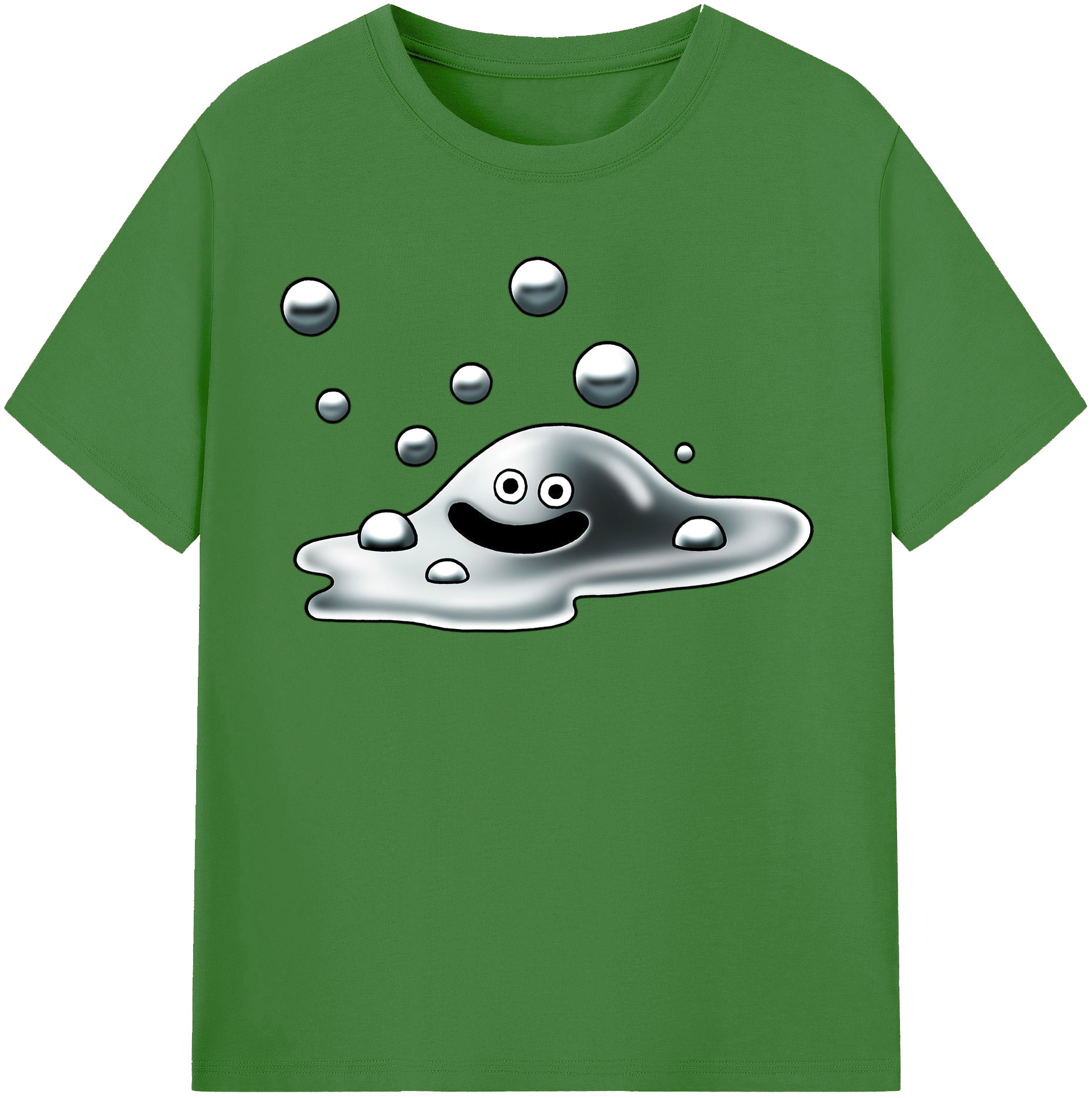 （画像用） ドラゴンクエスト Doragon Kuesuto Dragon Quest レディースカジュアルプリントTシャツ（綿100％）